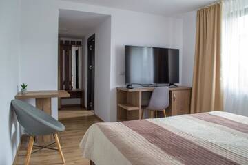 Фото номера Номер с кроватью размера «queen-size» Гостевой дом Residence Ghinita Bucovina г. Гура-Гуморулуй 5