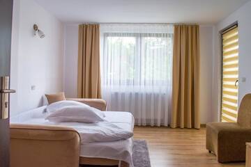 Фото номера Люкс с балконом Гостевой дом Residence Ghinita Bucovina г. Гура-Гуморулуй 3