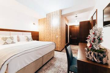 Фото номера Семейный двухместный номер с 1 кроватью Отель Hotel Buchenland г. Гура-Гуморулуй 3